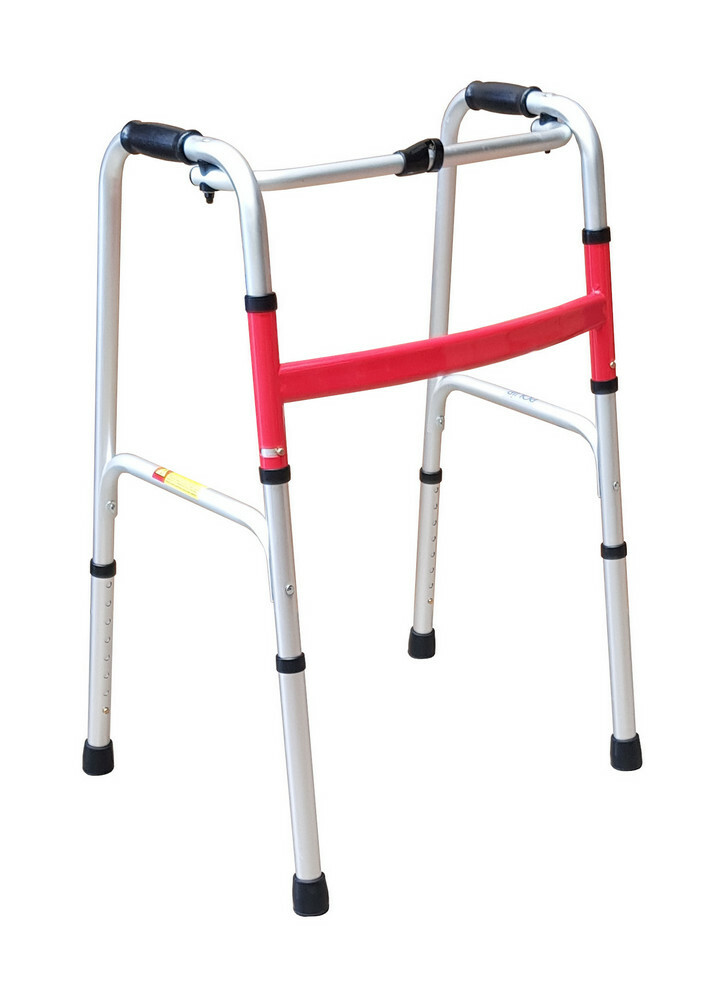 1 Button Folding Walking Frame - Image 2